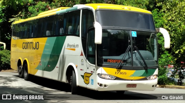 Empresa Gontijo de Transportes 17365 na cidade de São Paulo, São Paulo, Brasil, por Cle Giraldi. ID da foto: 11853834.