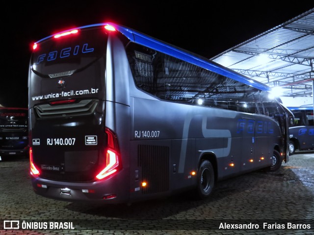 Fácil Transportes e Turismo RJ 140.007 na cidade de Petrópolis, Rio de Janeiro, Brasil, por Alexsandro  Farias Barros. ID da foto: 11853447.