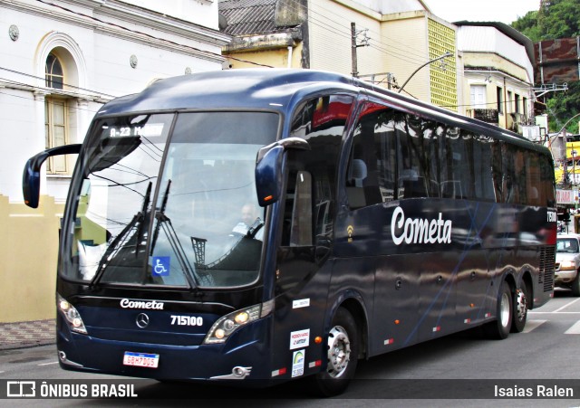 Viação Cometa 715100 na cidade de Santos Dumont, Minas Gerais, Brasil, por Isaias Ralen. ID da foto: 11855081.