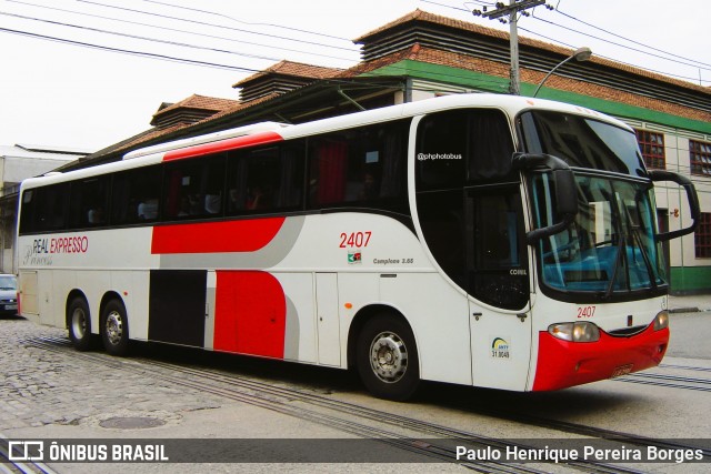 Real Expresso 2407 na cidade de Rio de Janeiro, Rio de Janeiro, Brasil, por Paulo Henrique Pereira Borges. ID da foto: 11854037.