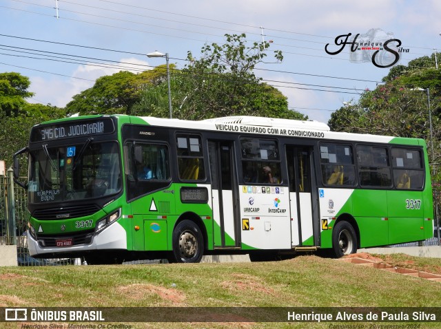 VB Transportes e Turismo 3317 na cidade de Campinas, São Paulo, Brasil, por Henrique Alves de Paula Silva. Número da foto: #11911965.