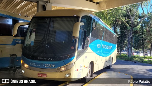 Viação Novo Horizonte 523011 na cidade de Salvador, Bahia, Brasil, por Fábio Paixão. Número da foto: #11911504.