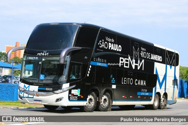 Empresa de Ônibus Nossa Senhora da Penha 60025 na cidade de São Paulo, São Paulo, Brasil, por Paulo Henrique Pereira Borges. ID da foto: 11910346.