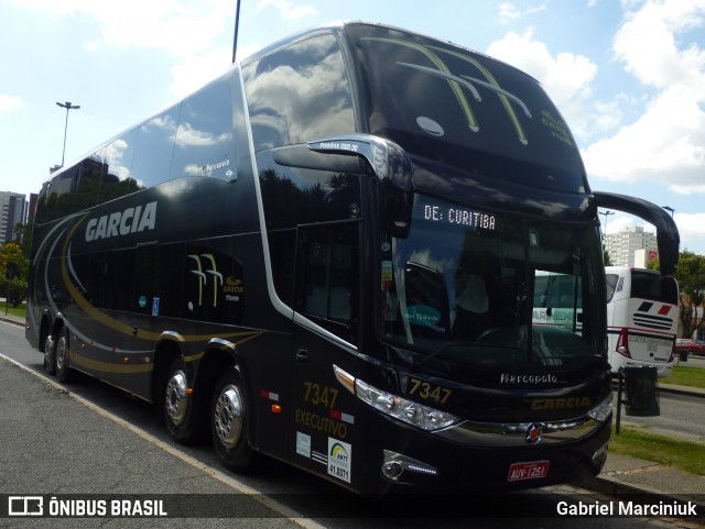 Viação Garcia 7347 na cidade de Curitiba, Paraná, Brasil, por Gabriel Marciniuk. Número da foto: #11910517.
