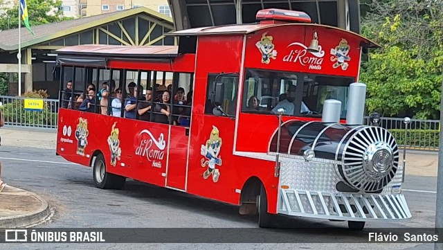 Ônibus Particulares EWU0684 na cidade de Caldas Novas, Goiás, Brasil, por Flávio  Santos. Número da foto: #11909597.