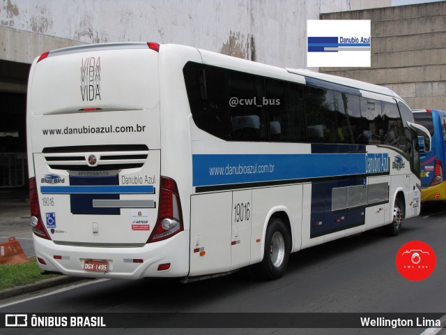 VIDA - Viação Danúbio Azul 19016 na cidade de Campinas, São Paulo, Brasil, por Wellington Lima. Número da foto: #11910010.
