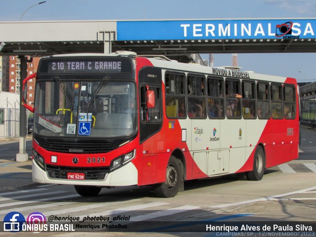 Itajaí Transportes Coletivos 2021 na cidade de Campinas, São Paulo, Brasil, por Henrique Alves de Paula Silva. Número da foto: #11911959.