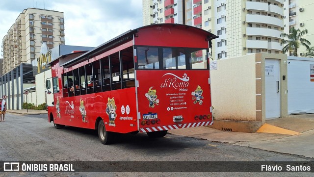Ônibus Particulares CITY TOUR DA FÉ na cidade de Caldas Novas, Goiás, Brasil, por Flávio  Santos. Número da foto: #11909593.