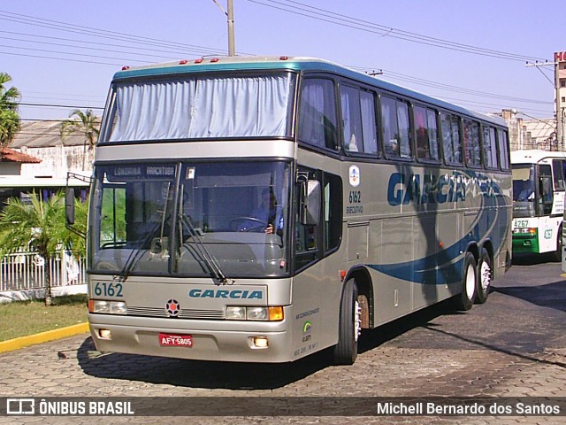 Viação Garcia 6162 na cidade de Presidente Prudente, São Paulo, Brasil, por Michell Bernardo dos Santos. Número da foto: #11911270.