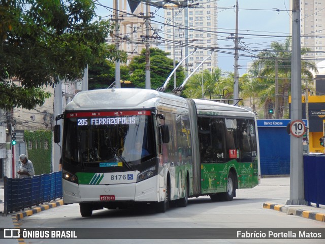 Next Mobilidade - ABC Sistema de Transporte 8176 na cidade de Santo André, São Paulo, Brasil, por Fabrício Portella Matos. Número da foto: #11933385.