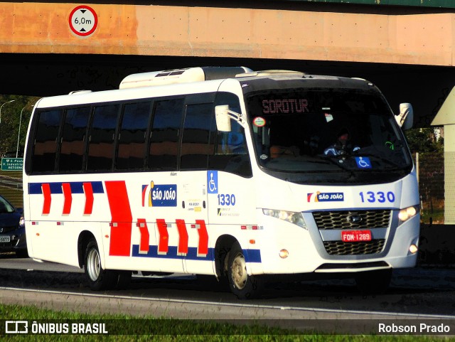 São João Votorantim - Sorotur Turismo 1330 na cidade de São José dos Campos, São Paulo, Brasil, por Robson Prado. ID da foto: 11932885.