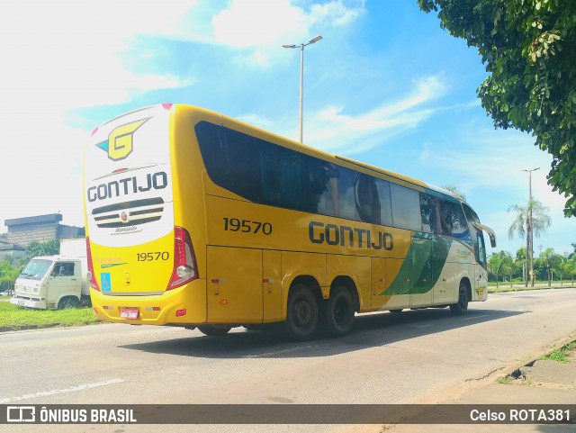 Empresa Gontijo de Transportes 19570 na cidade de Ipatinga, Minas Gerais, Brasil, por Celso ROTA381. Número da foto: #11932196.