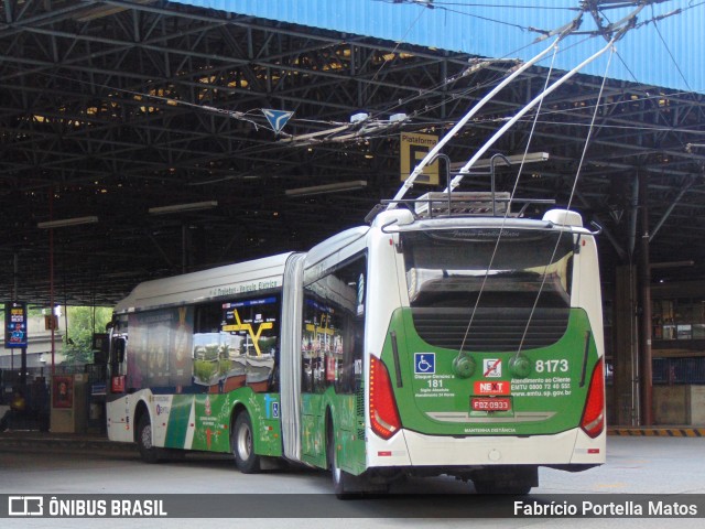 Next Mobilidade - ABC Sistema de Transporte 8173 na cidade de Santo André, São Paulo, Brasil, por Fabrício Portella Matos. Número da foto: #11933520.