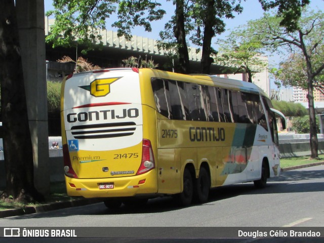 Empresa Gontijo de Transportes 21475 na cidade de Belo Horizonte, Minas Gerais, Brasil, por Douglas Célio Brandao. ID da foto: 11933525.