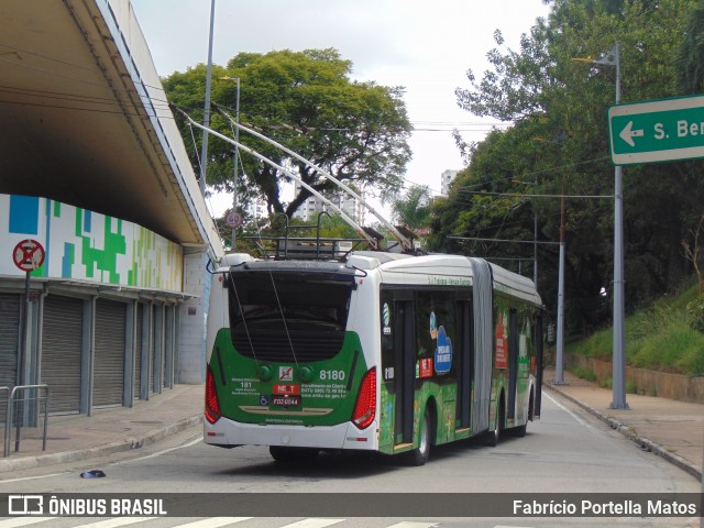 Next Mobilidade - ABC Sistema de Transporte 8180 na cidade de Santo André, São Paulo, Brasil, por Fabrício Portella Matos. Número da foto: #11933398.