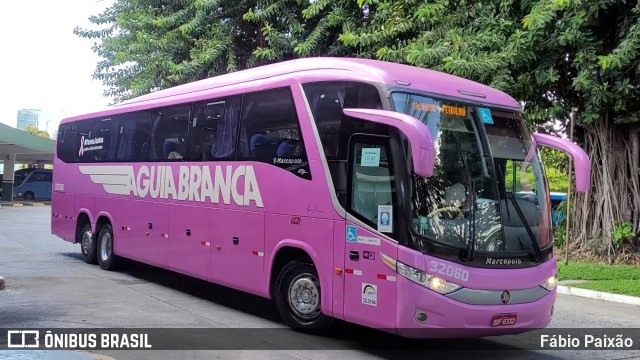 Viação Águia Branca 32060 na cidade de Salvador, Bahia, Brasil, por Fábio Paixão. Número da foto: #11932572.