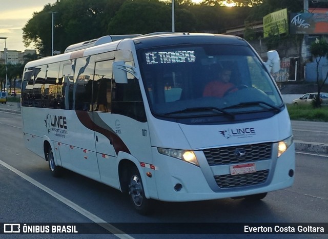 Lince Transporte e Turismo 007 na cidade de Cariacica, Espírito Santo, Brasil, por Everton Costa Goltara. ID da foto: 11932384.