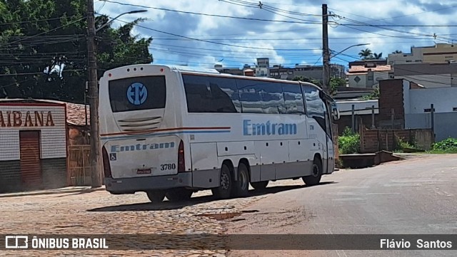 Emtram 3780 na cidade de Barra da Estiva, Bahia, Brasil, por Flávio  Santos. Número da foto: #11933076.