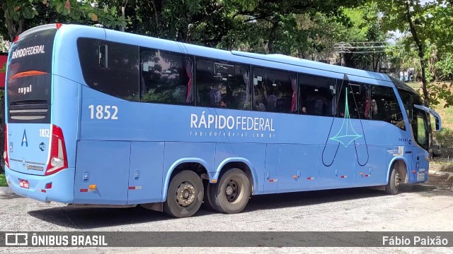 Rápido Federal 1852 na cidade de Salvador, Bahia, Brasil, por Fábio Paixão. ID da foto: 11932619.