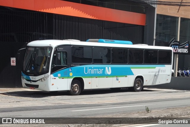 Unimar Transportes 18160 na cidade de Vila Velha, Espírito Santo, Brasil, por Sergio Corrêa. ID da foto: 11931964.