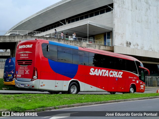 Viação Santa Cruz 29520 na cidade de Campinas, São Paulo, Brasil, por José Eduardo Garcia Pontual. ID da foto: 11932183.