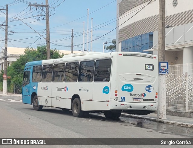 Vereda Transporte Ltda. 13191 na cidade de Vila Velha, Espírito Santo, Brasil, por Sergio Corrêa. ID da foto: 11931961.