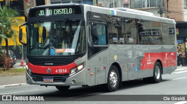 Allibus Transportes 4 5214 na cidade de São Paulo, São Paulo, Brasil, por Cle Giraldi. Número da foto: #11933461.