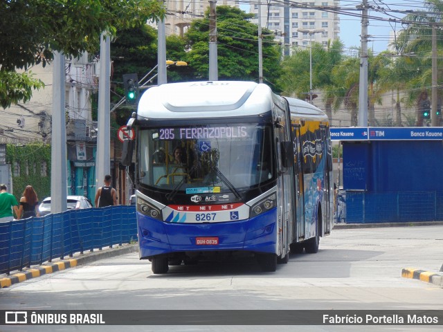 Next Mobilidade - ABC Sistema de Transporte 8267 na cidade de Santo André, São Paulo, Brasil, por Fabrício Portella Matos. Número da foto: #11933440.