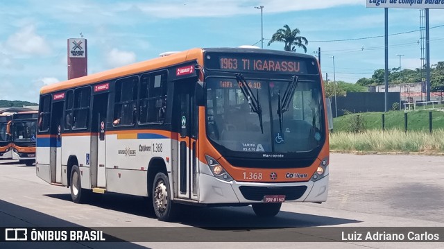 Cidade Alta Transportes 1.368 na cidade de Paulista, Pernambuco, Brasil, por Luiz Adriano Carlos. ID da foto: 11932164.