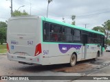 Viação Nossa Senhora Conquistadora 547 na cidade de Pelotas, Rio Grande do Sul, Brasil, por Miguel Filho. Número da foto: #11932173.