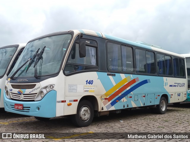 Microtur Transportadora Turística 140 na cidade de Itu, São Paulo, Brasil, por Matheus Gabriel dos Santos. Número da foto: #11934349.