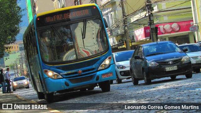 FAOL - Friburgo Auto Ônibus 401 na cidade de Nova Friburgo, Rio de Janeiro, Brasil, por Leonardo Correa Gomes Martins. ID da foto: 11934069.