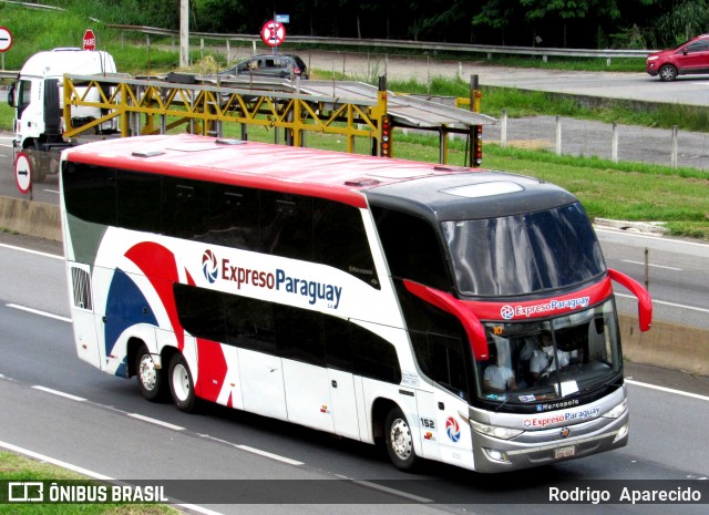 Expreso Paraguay S.A. 152 na cidade de Aparecida, São Paulo, Brasil, por Rodrigo  Aparecido. Número da foto: #11935165.