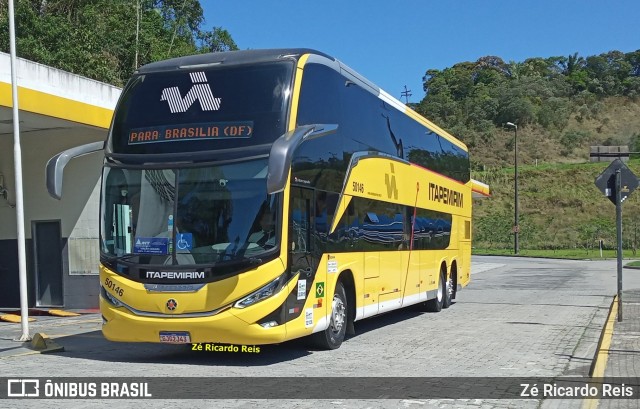 Viação Nova Itapemirim 50146 na cidade de Petrópolis, Rio de Janeiro, Brasil, por Zé Ricardo Reis. ID da foto: 11934702.