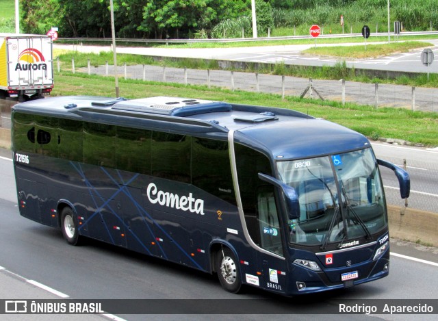 Viação Cometa 721516 na cidade de Aparecida, São Paulo, Brasil, por Rodrigo  Aparecido. Número da foto: #11933993.