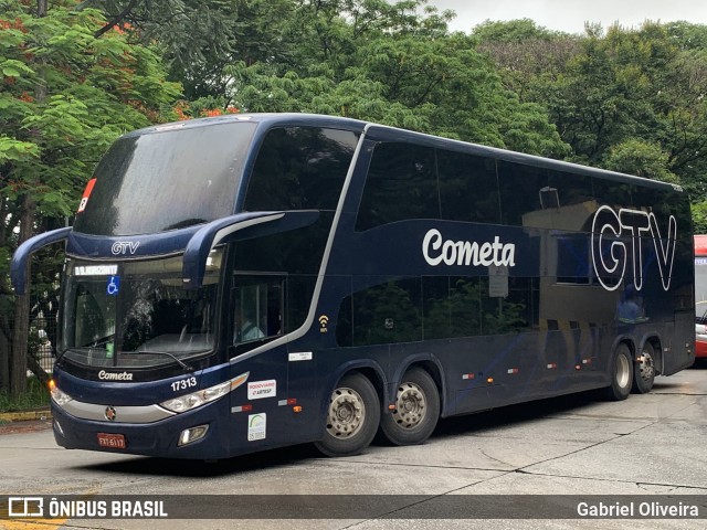 Viação Cometa 17313 na cidade de São Paulo, São Paulo, Brasil, por Gabriel Oliveira. ID da foto: 11935004.