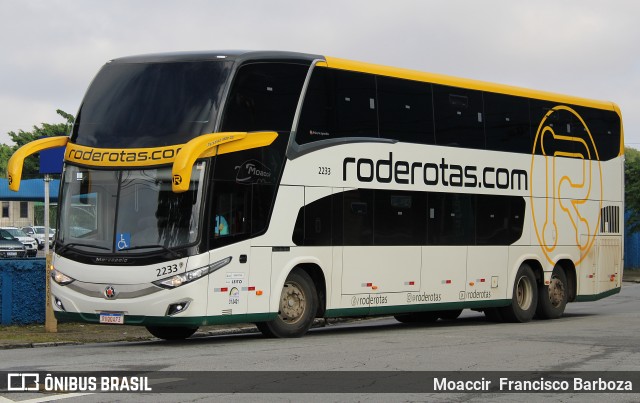 RodeRotas - Rotas de Viação do Triângulo 2233 na cidade de São Paulo, São Paulo, Brasil, por Moaccir  Francisco Barboza. ID da foto: 11934298.