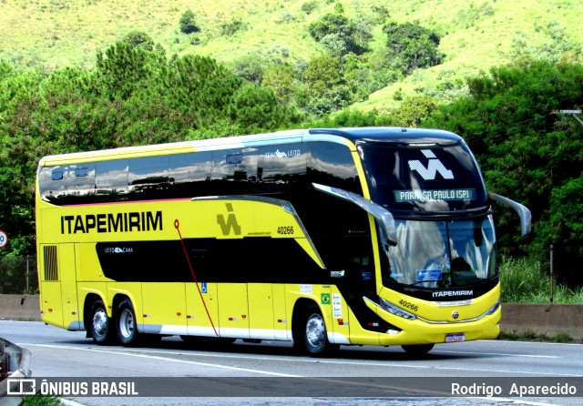 Viação Nova Itapemirim 40266 na cidade de Aparecida, São Paulo, Brasil, por Rodrigo  Aparecido. Número da foto: #11935234.