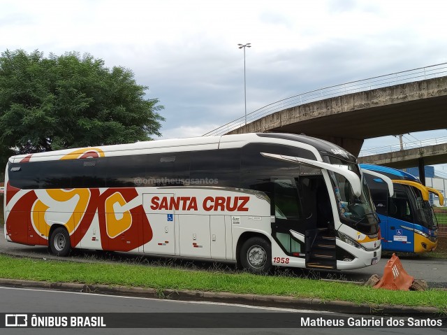 Viação Santa Cruz 1958 na cidade de Campinas, São Paulo, Brasil, por Matheus Gabriel dos Santos. ID da foto: 11934372.