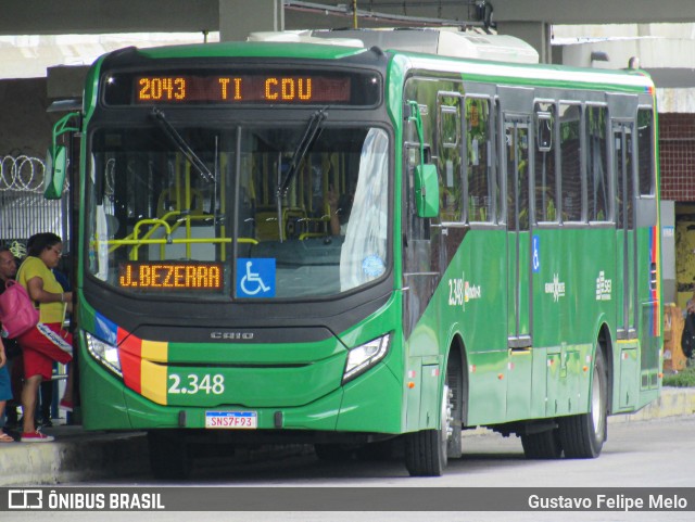 Mobibrasil São Lourenço >>> Mobi-PE 2.348 na cidade de Recife, Pernambuco, Brasil, por Gustavo Felipe Melo. Número da foto: #11936816.