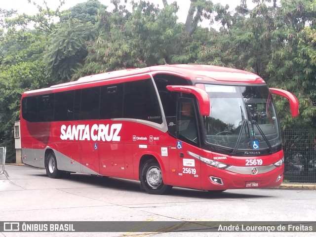 Viação Santa Cruz 25619 na cidade de São Paulo, São Paulo, Brasil, por André Lourenço de Freitas. ID da foto: 11936598.