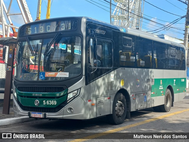 Transunião Transportes 5 6369 na cidade de São Paulo, São Paulo, Brasil, por Matheus Neri dos Santos. ID da foto: 11937068.