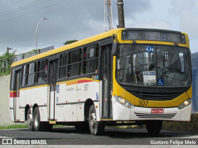 Empresa Metropolitana 307 na cidade de Recife, Pernambuco, Brasil, por Gustavo Felipe Melo. ID da foto: 11936788.