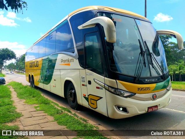 Empresa Gontijo de Transportes 19585 na cidade de Ipatinga, Minas Gerais, Brasil, por Celso ROTA381. Número da foto: #11937669.