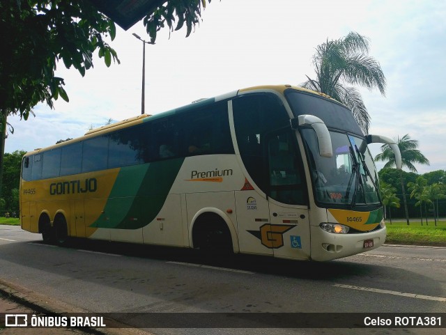 Empresa Gontijo de Transportes 14465 na cidade de Ipatinga, Minas Gerais, Brasil, por Celso ROTA381. ID da foto: 11936936.