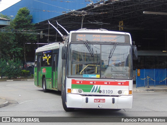 Next Mobilidade - ABC Sistema de Transporte 8109 na cidade de Santo André, São Paulo, Brasil, por Fabrício Portella Matos. ID da foto: 11939780.