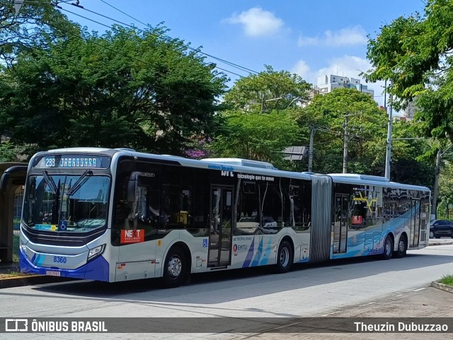 Next Mobilidade - ABC Sistema de Transporte 8360 na cidade de São Bernardo do Campo, São Paulo, Brasil, por Theuzin Dubuzzao. ID da foto: 11939077.