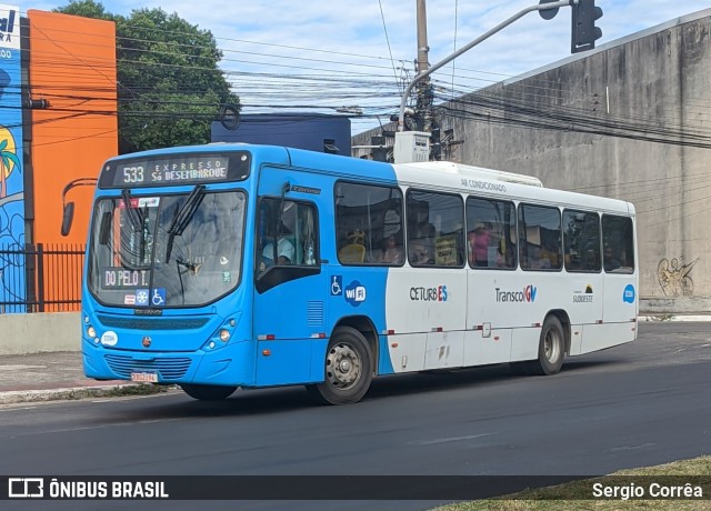 Nova Transporte 22286 na cidade de Vila Velha, Espírito Santo, Brasil, por Sergio Corrêa. Número da foto: #11940048.