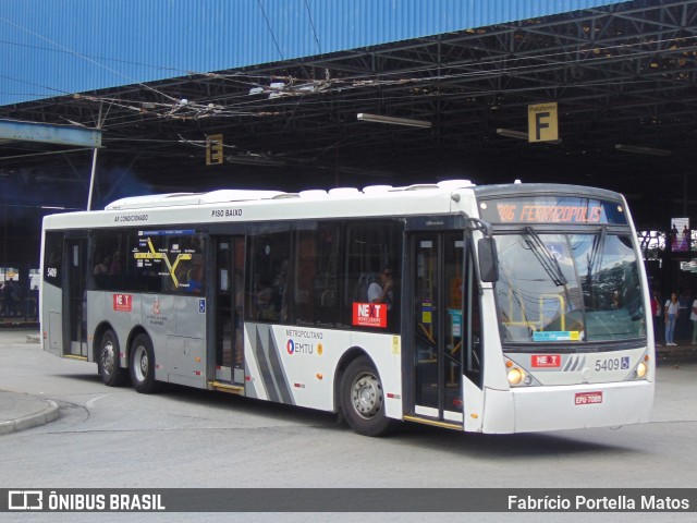Next Mobilidade - ABC Sistema de Transporte 5409 na cidade de Santo André, São Paulo, Brasil, por Fabrício Portella Matos. Número da foto: #11939905.