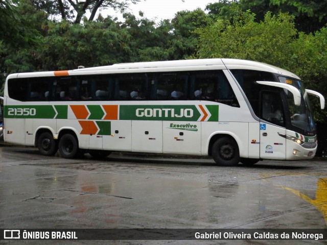 Empresa Gontijo de Transportes 21350 na cidade de São Paulo, São Paulo, Brasil, por Gabriel Oliveira Caldas da Nobrega. ID da foto: 11939203.